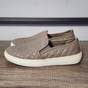 Skechers Goldie Pillow Top Women's Casual Comfort Slip-On Shoes Size 9 Beige